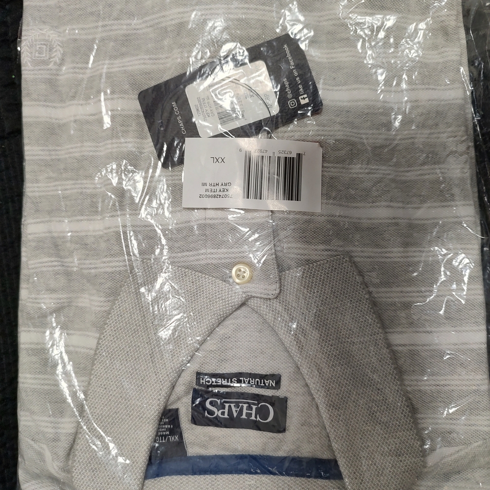 Chaps Gray Polo Shirt